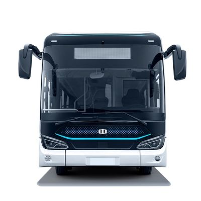 Kualitas  12 M Pure Electric Bus LHD Automatic EV Innercity Bus 46 Seater With Air Suspension pabrik