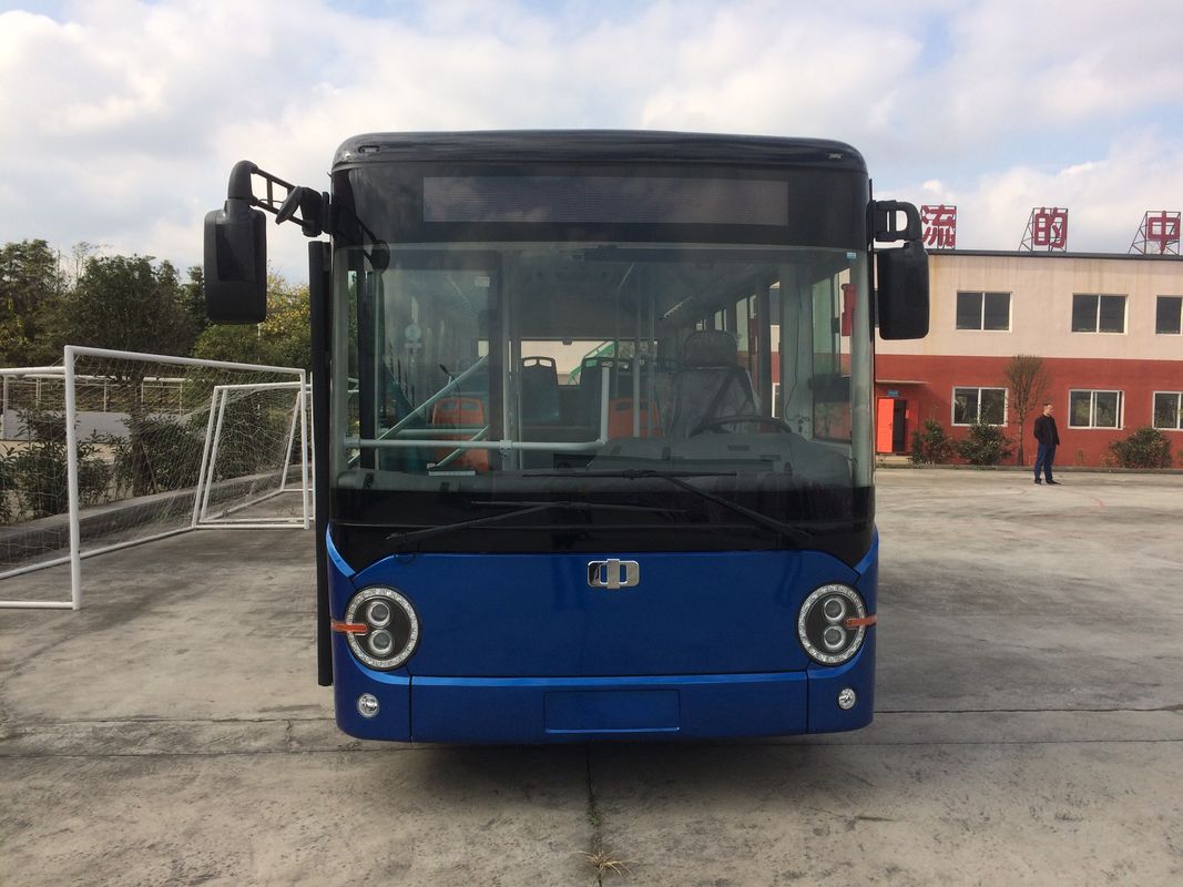 Electric Mini Bus Zero emission EV Minibus opsional 24 kursi untuk transportasi perkotaan.