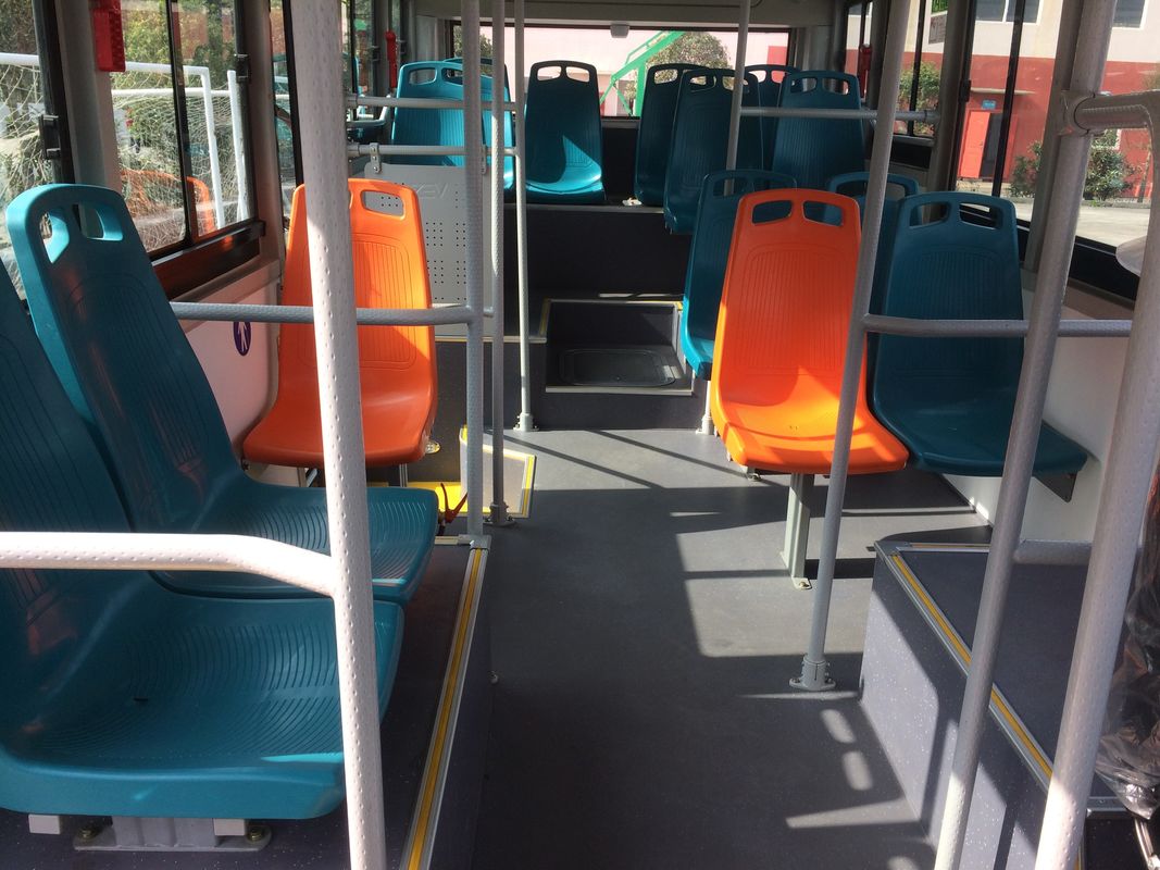Electric Mini Bus Zero emission EV Minibus opsional 24 kursi untuk transportasi perkotaan.