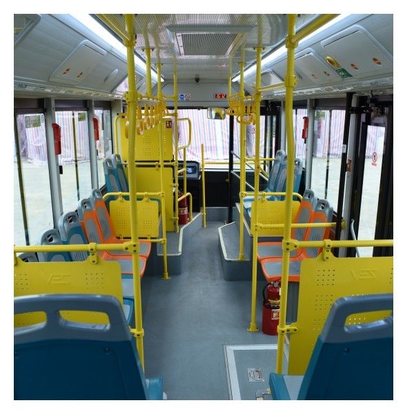 ZEV 7.7m Diesel City Bus 25 Kursi Untuk Angkutan Umum Emisi Euro 4
