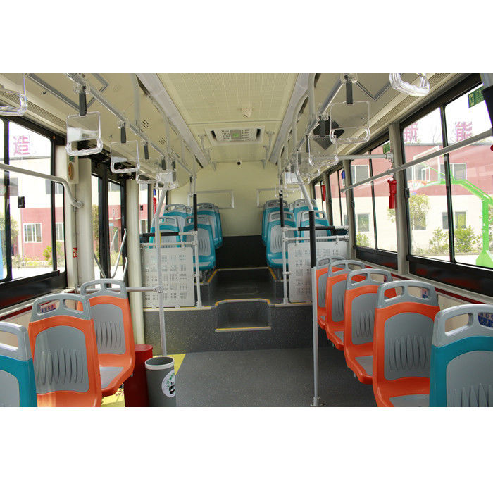 10.5m Diesel bus kota Yuchai Bus 37 kursi Euro 3 Emisi untuk transportasi umum.