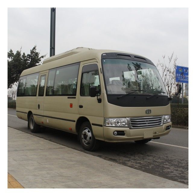 7m Diesel Coaster Bus 25 Seater Manual 5 Gear Untuk transportasi umum.