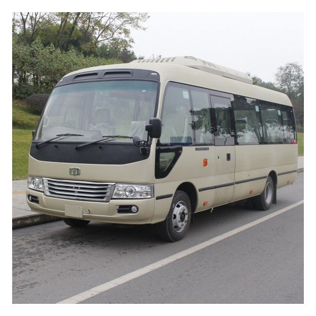7m diesel Coaster Buses Manual 5 Gear 26 kursi bus kota untuk transportasi umum.