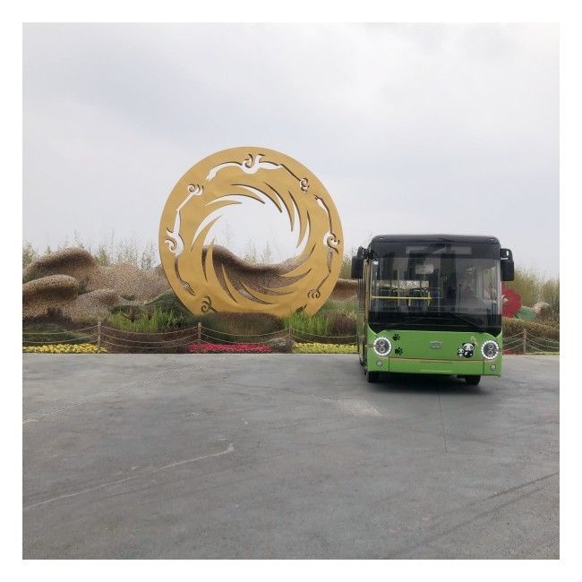 LHD 6.6m E-Bus Bus Listrik Murni Dengan Penutup Lantai Pengisian Daya Kilat