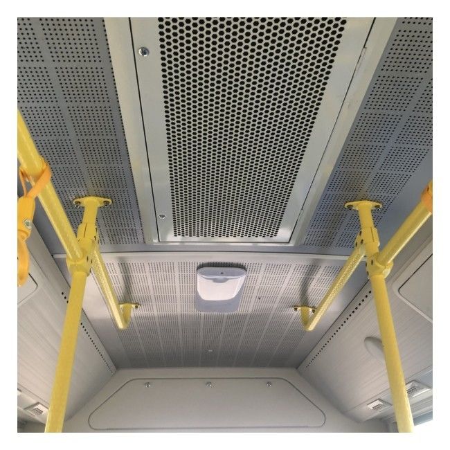 6630*2200*2925 Dimensi Electric Minibus E Bus 6.6m Baterai Bus listrik untuk transportasi umum