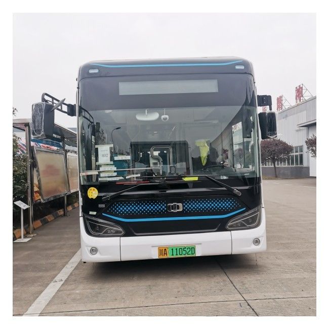 12 M Bus LHD Listrik Murni Bus Innercity EV Otomatis 46 Seater Dengan Suspensi Udara