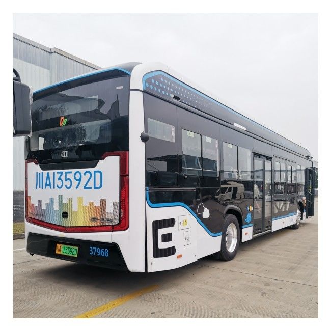 12M Electric City Bus Low Entrance Transportasi Umum Zero Emission Transportasi Umum dengan 46 kursi.