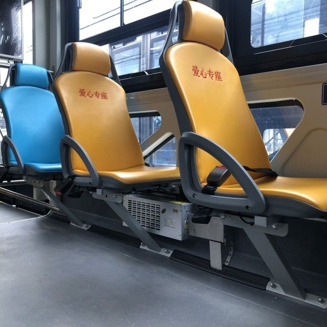 Bus Kota Listrik Setir Kanan dengan Suspensi Udara dan Jarak Tempuh 650KM untuk Transportasi Perkotaan