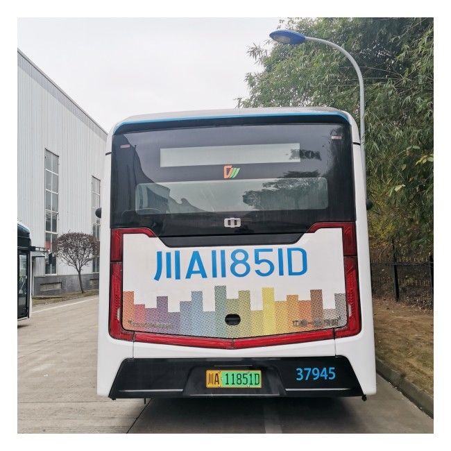 Bus Listrik Murni 12m E Bus Lantai Rendah New Energy Bus 46 Seater untuk transportasi umum.