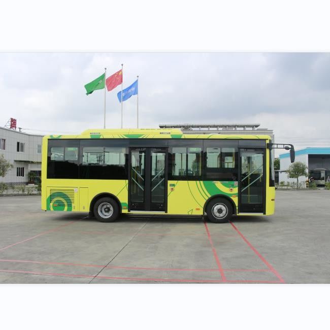 7.3m Bus Kota Diesel Mini Bus 25 Kursi dengan Emisi Euro 4 untuk Transportasi Perkotaan