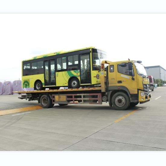 7.3m Bus Kota Diesel Mini Bus 25 Kursi dengan Emisi Euro 4 untuk Transportasi Perkotaan