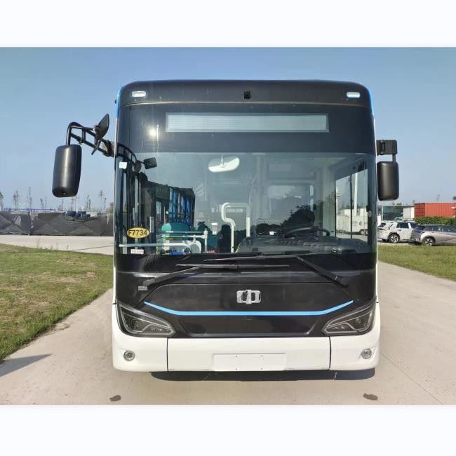 Bus Kota Dalam 10,5m Pintu Masuk Rendah Bus Listrik Murni 30 Kursi Kapasitas baterai 268kwh