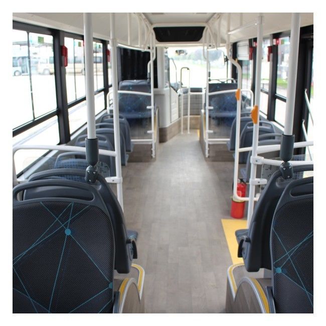 10.5m Bus Listrik Murni 250KM Mileage 30 Kursi Untuk transportasi perkotaan.
