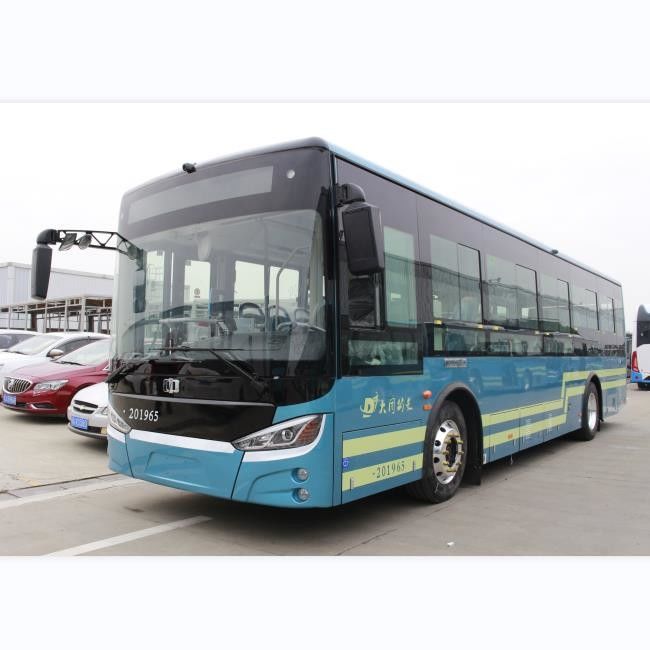 Bus Wisata Jalan Kota 10,5m Dengan Bus Listrik Murni Lantai Rendah AC 30 kursi Bus Kota Perkotaan