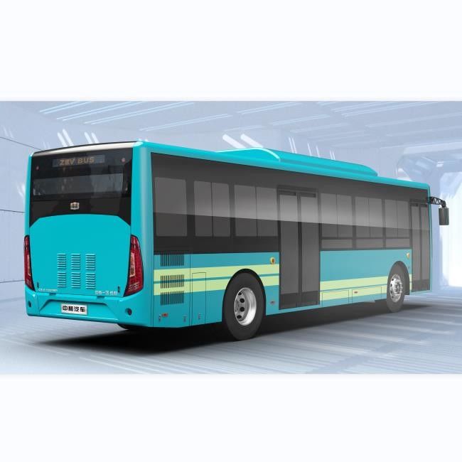 Bus Kota Diesel 12m 46 kursi dengan manual 5 gigi dan suspensi udara untuk transportasi umum