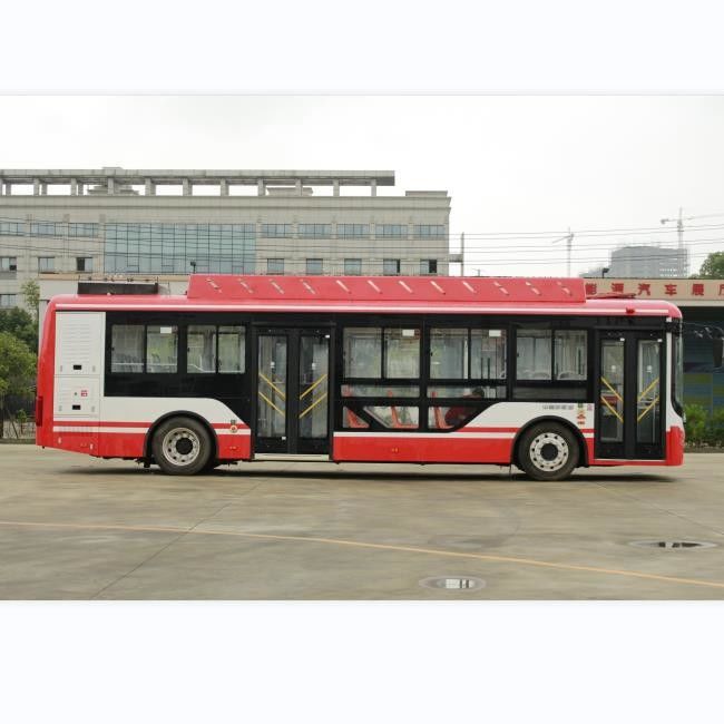 10.5m Zev Bus Bus listrik murni Otomatis Transmisi Low Entry 20-36 kursi
