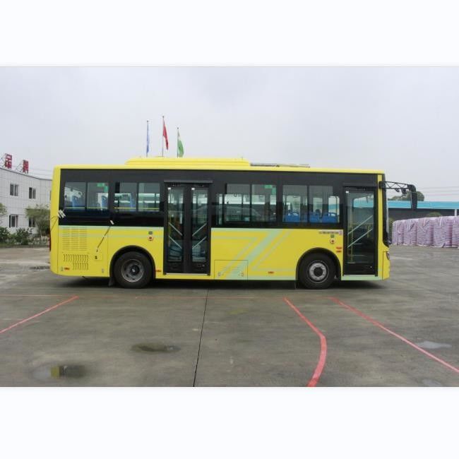 LHD 8m Bus Mesin Diesel 27 Kursi dengan Daya 132kw dan Euro 2/3/4/5 Standar Emisi
