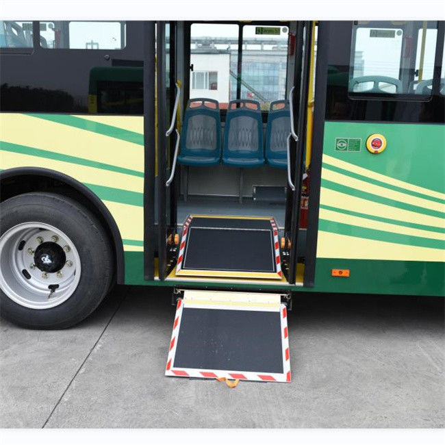Bus Kota Diesel 25 Kursi LHD RHD 7.7m Dengan Mesin Diesel 4 Silinder Emisi IV