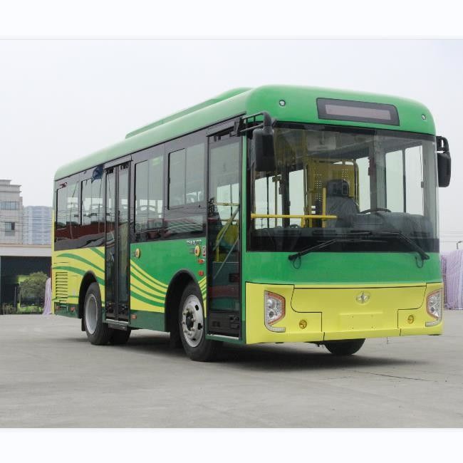 Bus Kota Diesel 25 Kursi LHD RHD 7.7m Dengan Mesin Diesel 4 Silinder Emisi IV