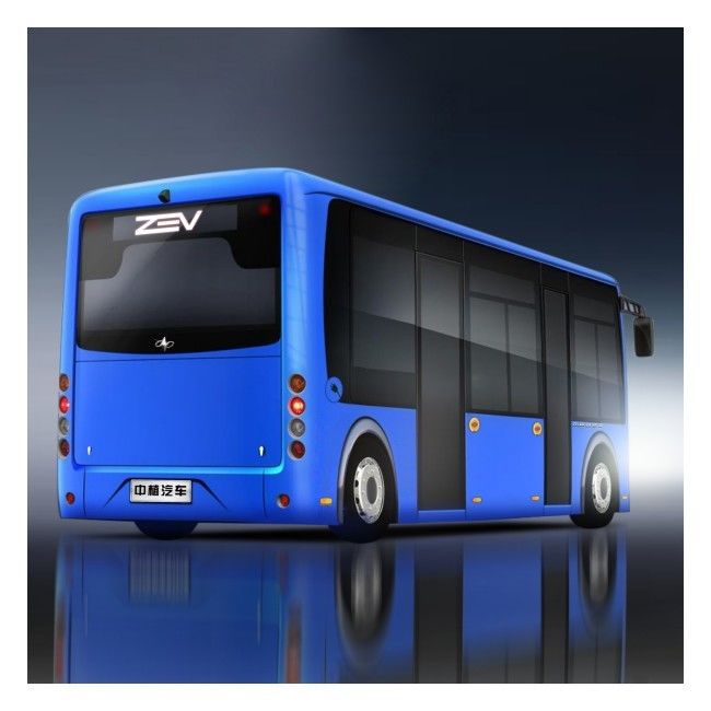 Bus Nol Emisi Dengan 69km/H Kecepatan Tertinggi 2 jam Waktu Pengisian Daya 95,25 Kwh