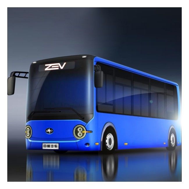 Bus Nol Emisi Dengan 69km/H Kecepatan Tertinggi 2 jam Waktu Pengisian Daya 95,25 Kwh