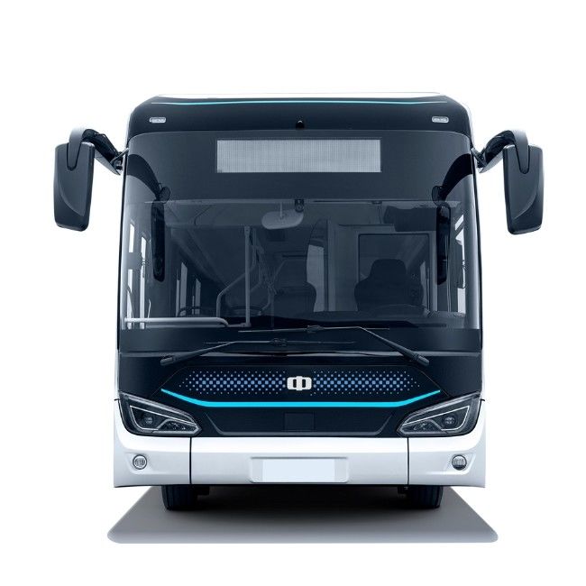12 M Bus LHD Listrik Murni Bus Innercity EV Otomatis 46 Seater Dengan Suspensi Udara
