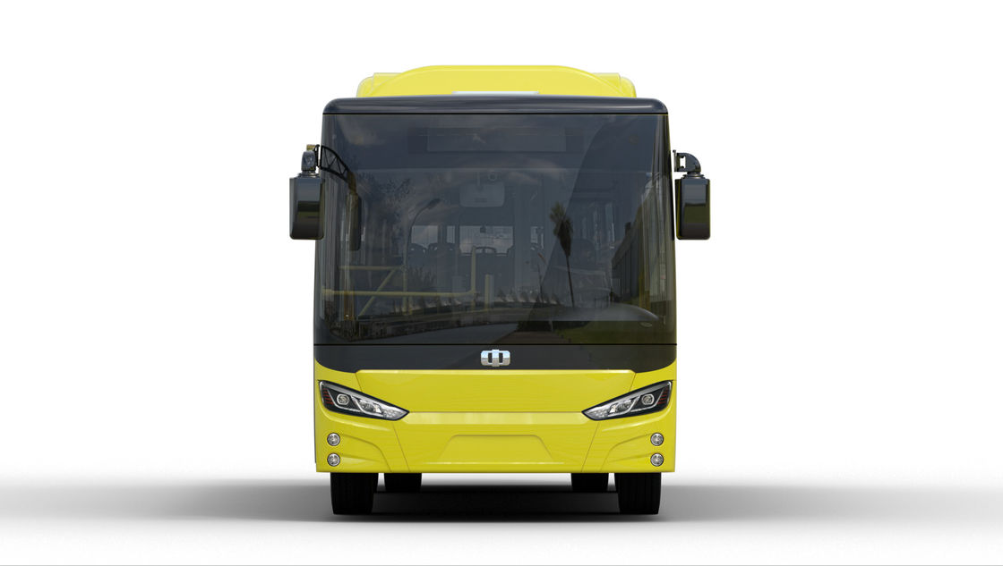 Bus Listrik Baterai Perkotaan Dua Pintu 8m LHD 29 Kursi Daya Baterai 198.4kwh