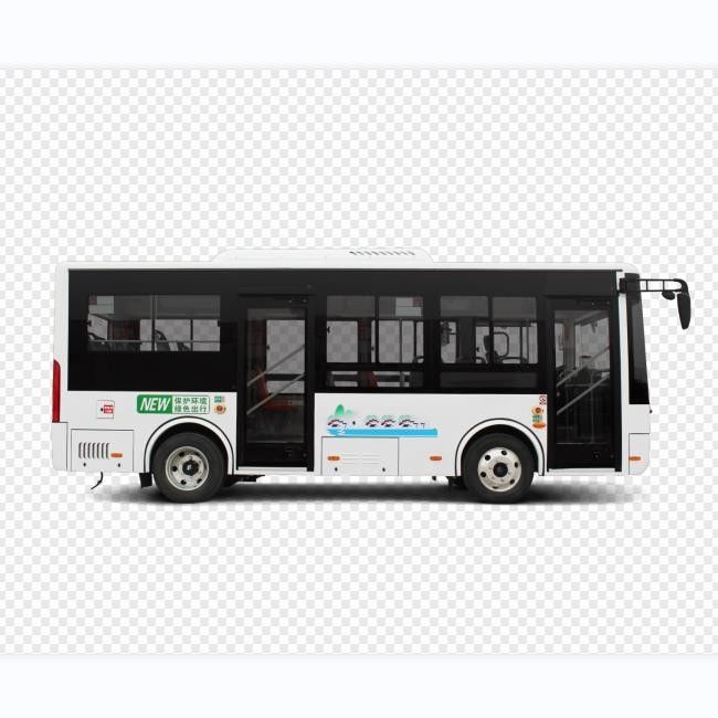 6.6m Bus Kota Listrik Murni 24 Kursi berkendara lebih dari 200 km untuk Transportasi Perkotaan
