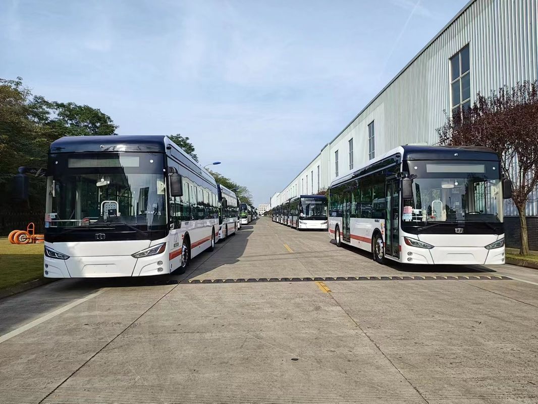 10.5M Bus Listrik Murni dengan Biaya Pemeliharaan Rendah dan Lini Bus CAN Instrumen