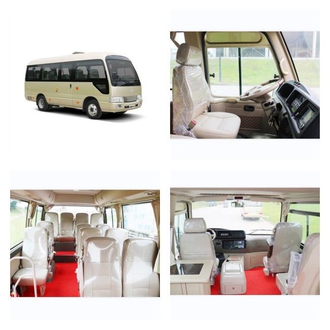 6m Electric Coaster Bus dengan 18 kursi, 200km Range, dan LHD RHD Steering Options