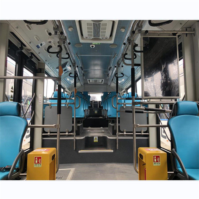 12m 46 Kursi Bus Listrik Murni Lantai Rendah Bus Elektronik LHD New Energy Bus Kota.