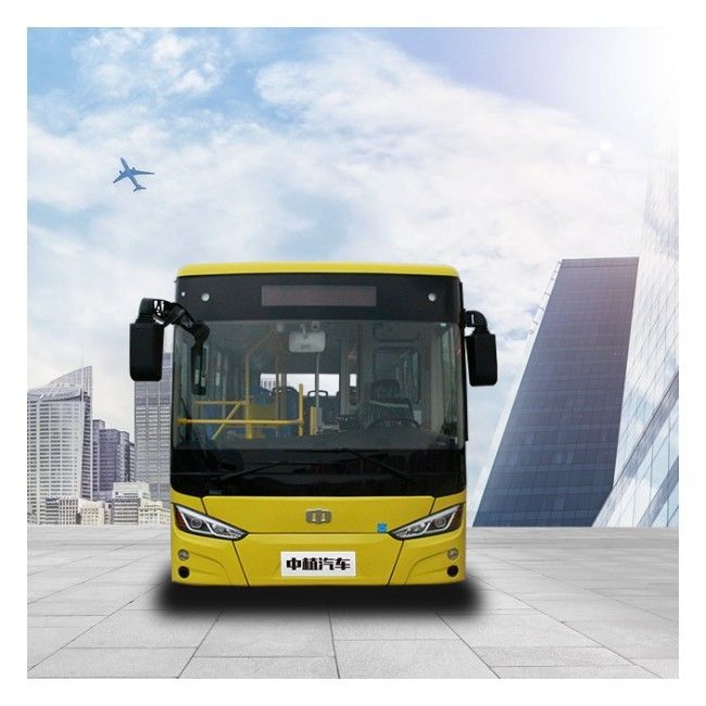 8m Baterai Electric City Bus dengan 28 Kursi 250km Range dan Struktur Badan Monocoque untuk Transportasi Umum