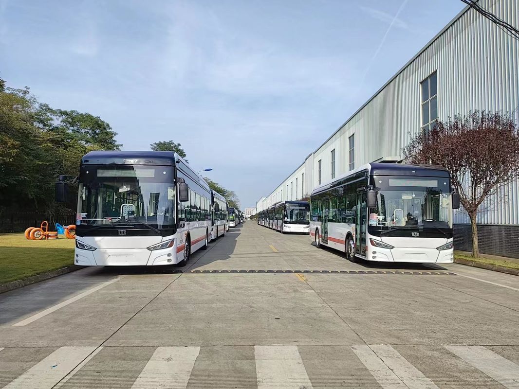 12m Baterai Electric Bus Baterai ebus 46 kursi yang digunakan dalam transportasi Kota dan Intercity.