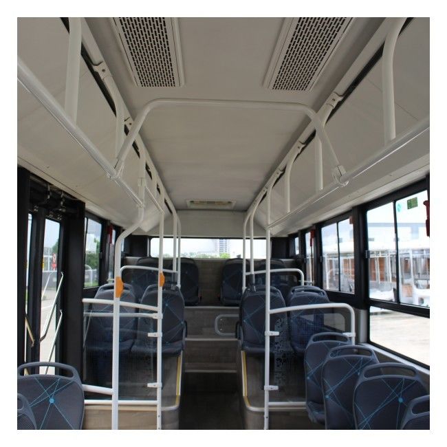 10.5m Bus Listrik Murni EV Bus dengan 30 Seater 250km Range Driving dan PMSM Motor untuk Transportasi Umum