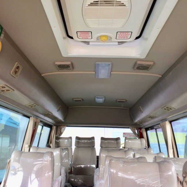 6m Electric Mini Coaster Bus Dengan 18 Kursi Bus Pelatih Untuk Transportasi Umum Disesuaikan
