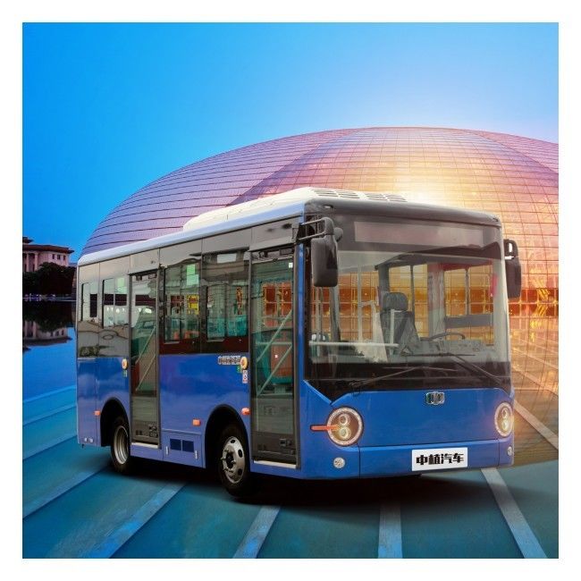 6m 15 Seater Mini Bus Low Entry Untuk Transportasi Perkotaan Layanan Bus Kota