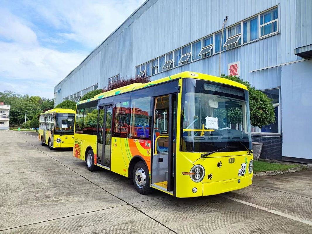 6.6m 24 Seater Battery Electric Buses dengan Transmisi Otomatis untuk Transportasi Perkotaan