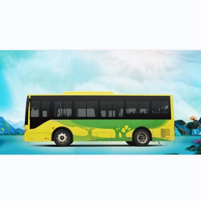 8m 28 tempat duduk Zev Bus Baterai Bus bertenaga lantai rendah Bus Transit Kota.