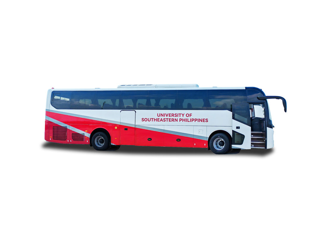 12m Diesel Coach 49 kursi Penghematan biaya untuk permintaan transportasi antar kota.