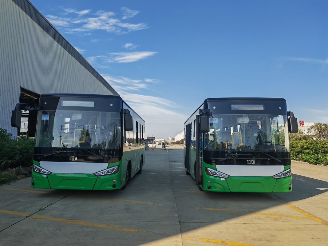 8m Bus Elektronik Baterai Bus Listrik 28 kursi bus lantai rendah Jarak berkendara panjang.