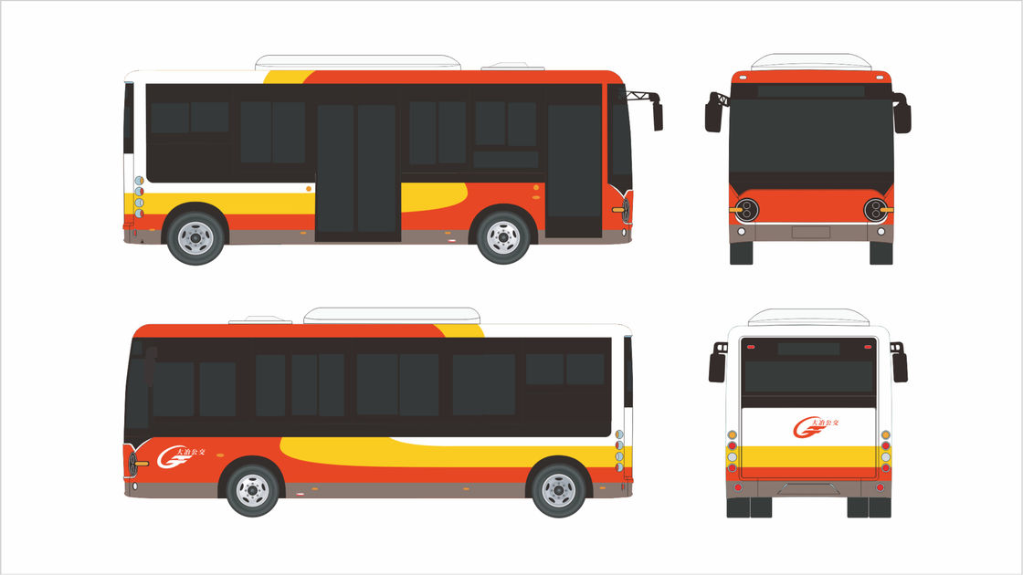Solusi Pengangkutan Masyarakat Perkotaan Bus Kota Listrik 10,5m Dengan 30 Kursi Dan Baterai 268kwh