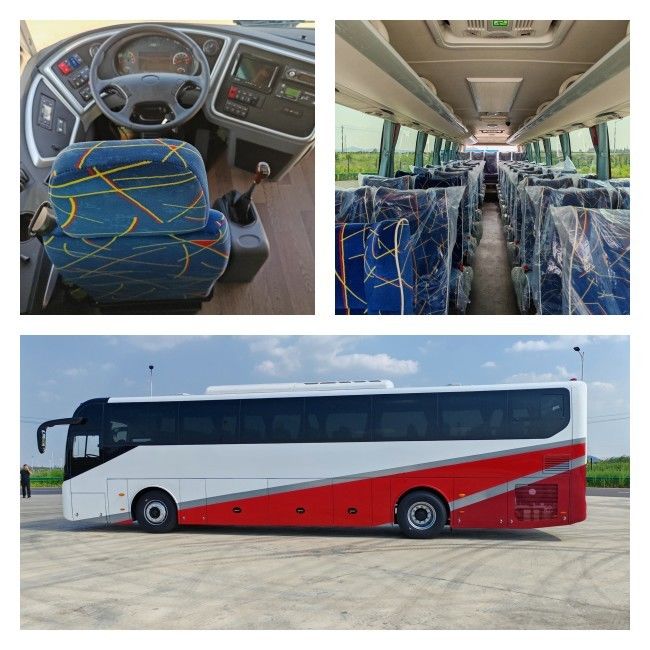 Perjalanan dari kota ke kota disempurnakan 12m Luxury Intercity Diesel Coach dengan wheelbase 6250mm