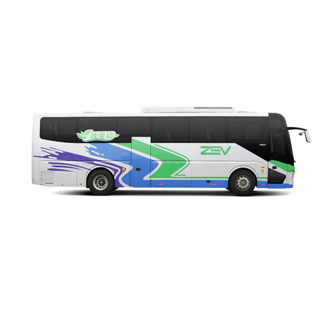 11m Bus Wisata Mewah Electric Coach Bus Premium Penumpang Coach untuk Perjalanan Perkotaan dan Tur.