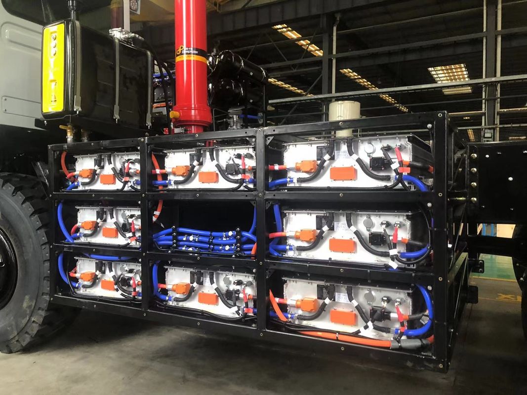 Truk penambangan listrik dengan muatan 110 ton dengan baterai LFP 528kWh untuk pengangkutan otonom nol emisi