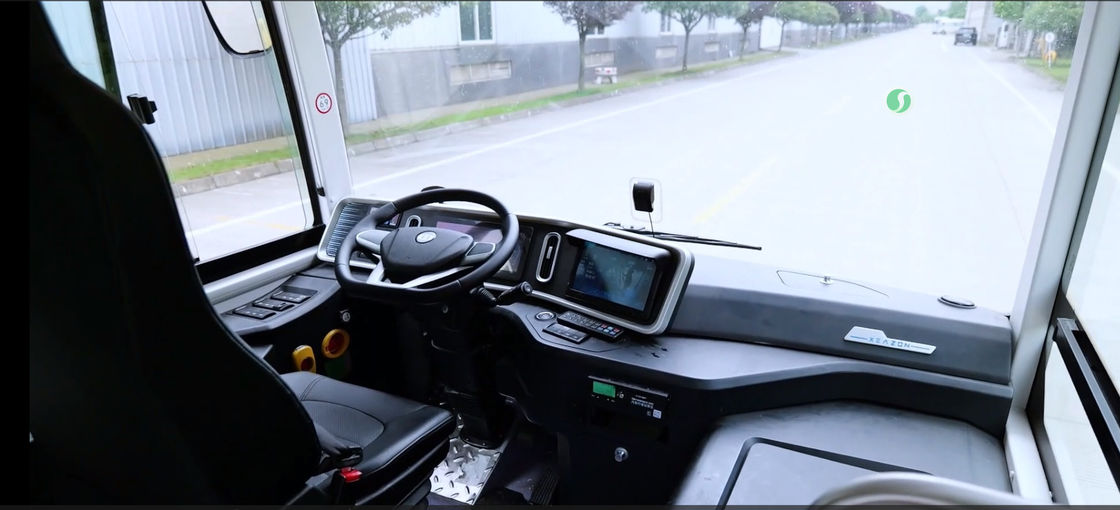 5.4m Mini Electric Bus 11 Seater Long Range Battery Electric Bus untuk Transportasi Perkotaan