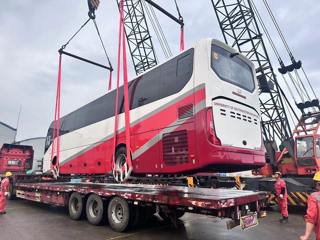 Bus Pelatih Listrik 46 Tempat Duduk 11m Transportasi Umum Antar Kota