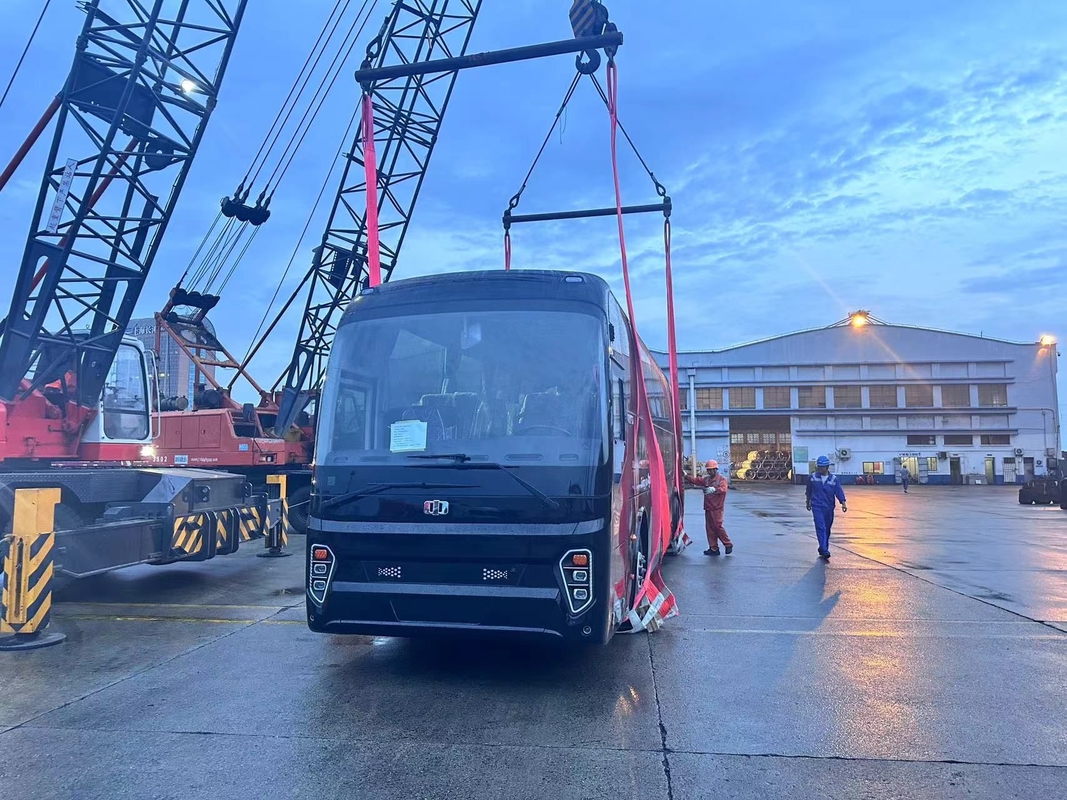 Bus Pelatih Listrik 46 Tempat Duduk 11m Transportasi Umum Antar Kota