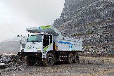 Truk Pertambangan Listrik Bermuatan 110 Ton dengan Emisi Nol dan Penggerak Motor Dual untuk Produktivitas Tinggi