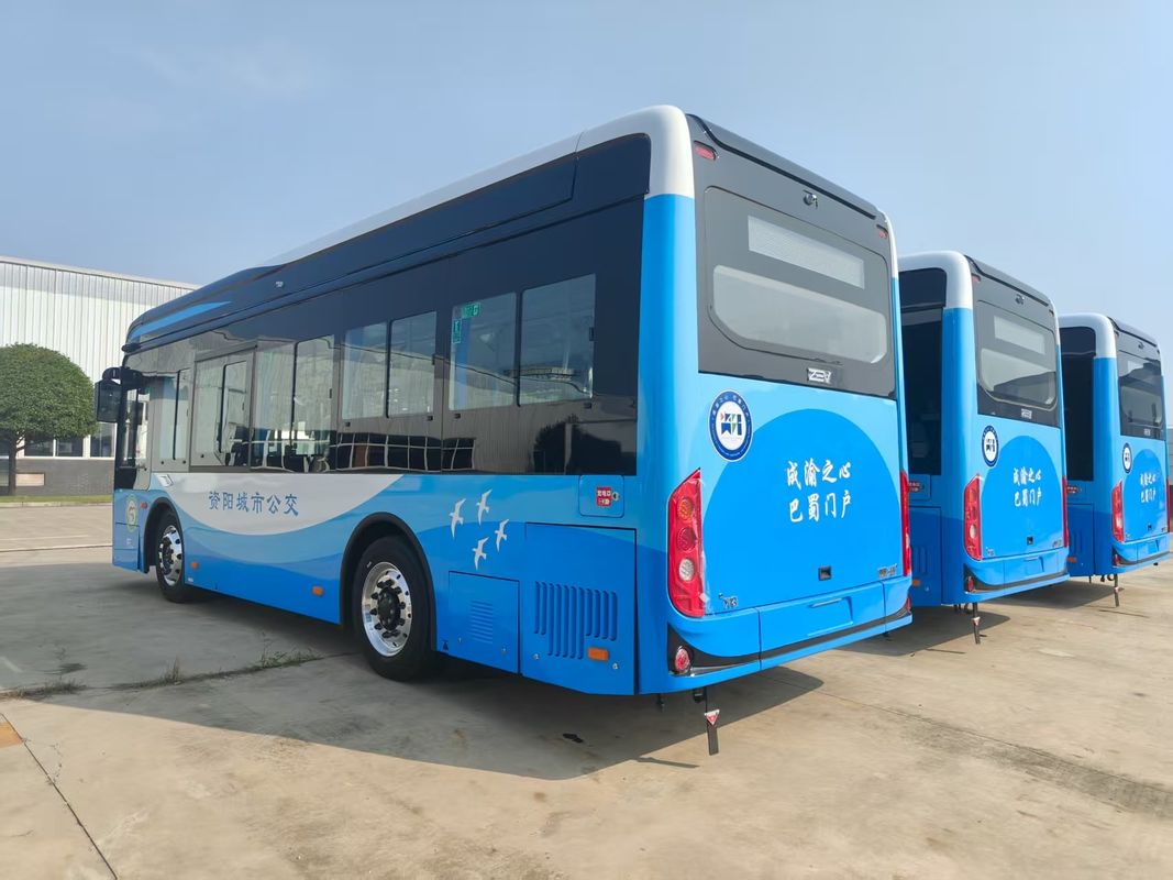 7.5m 18 Seater Electric City Bus dengan 280km Range Zero Emission.