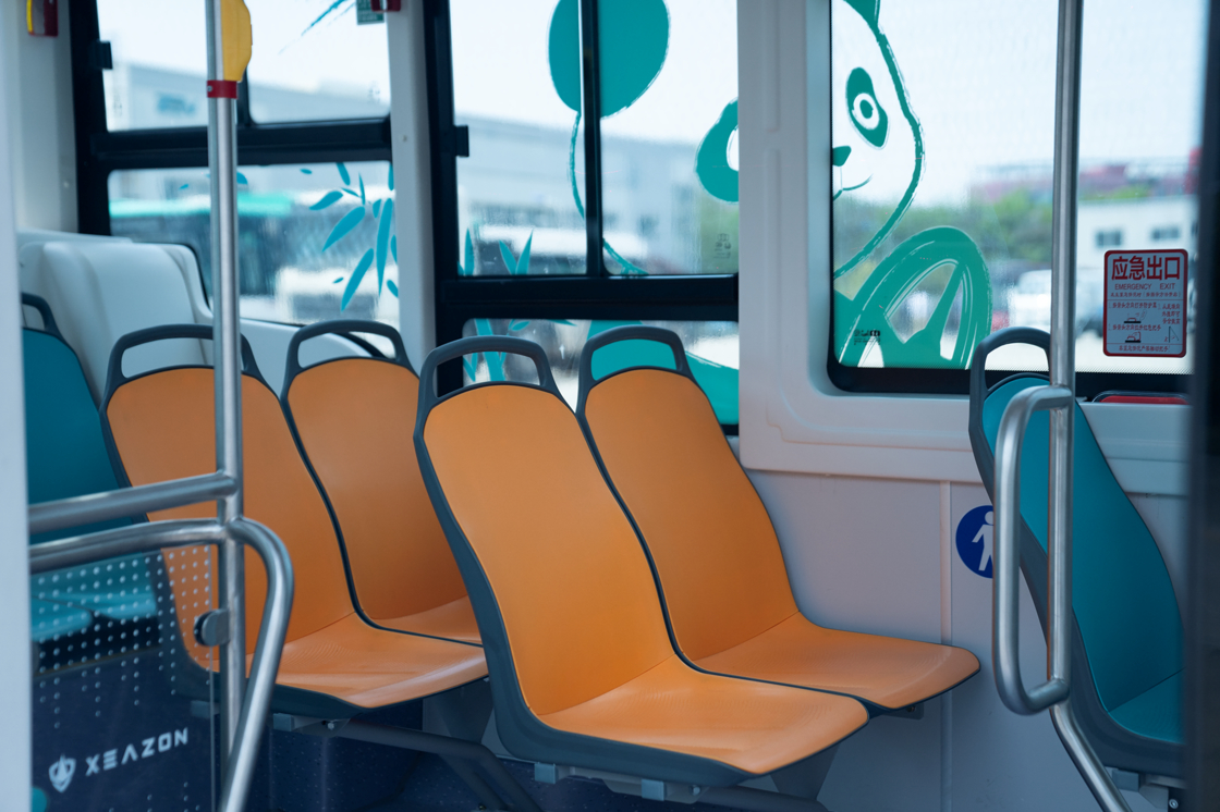 Bus Mini Listrik 11 Kursi dengan Baterai 80kWh dan Transmisi Otomatis untuk Transportasi Perkotaan